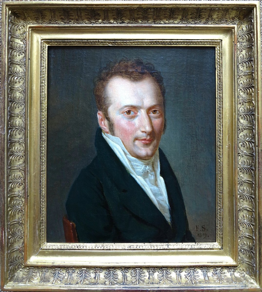 François Sablet (1745–1819) - Portrait de Jean Claude Pellegrini (1787-1854) - Huile