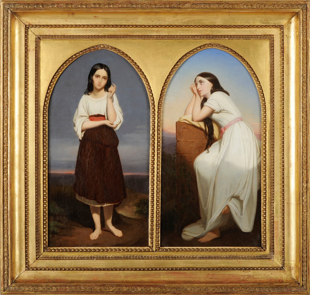 Ary Scheffer (1795-1858) And Workshop - Mignon - Oil