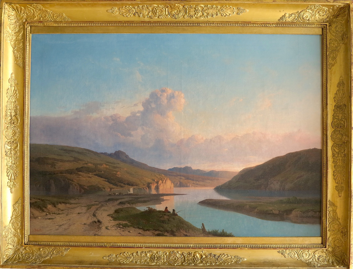 Alphonse Robert (1807–1885) - Fleuve d’Italie - Huile
