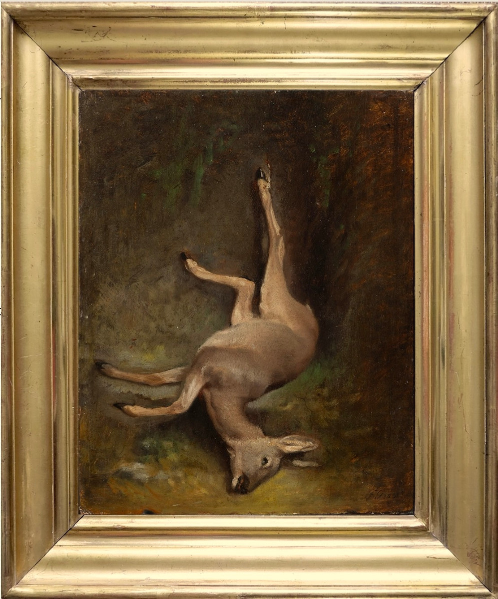 Monogrammist F. G. - Doe Trophy - Oil
