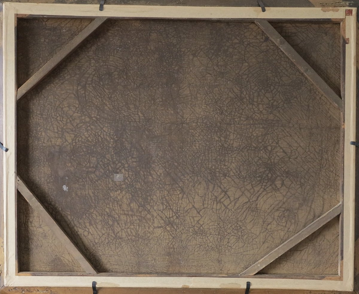 Nicolas Edward Gabe (1814–1865) - La mort du Général Négrier place de la Bastille, Paris -Huile-photo-4