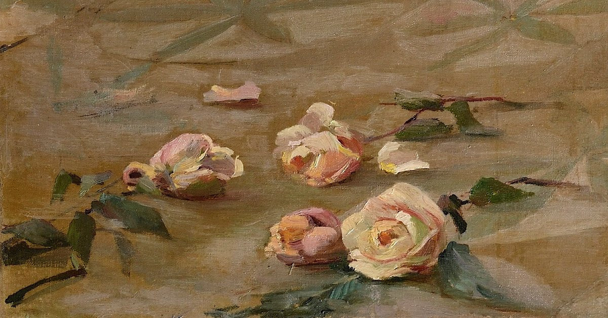 Camille Metra-hubbard (1864–1936) - The Cup Of The King Of Thule - Oil-photo-4