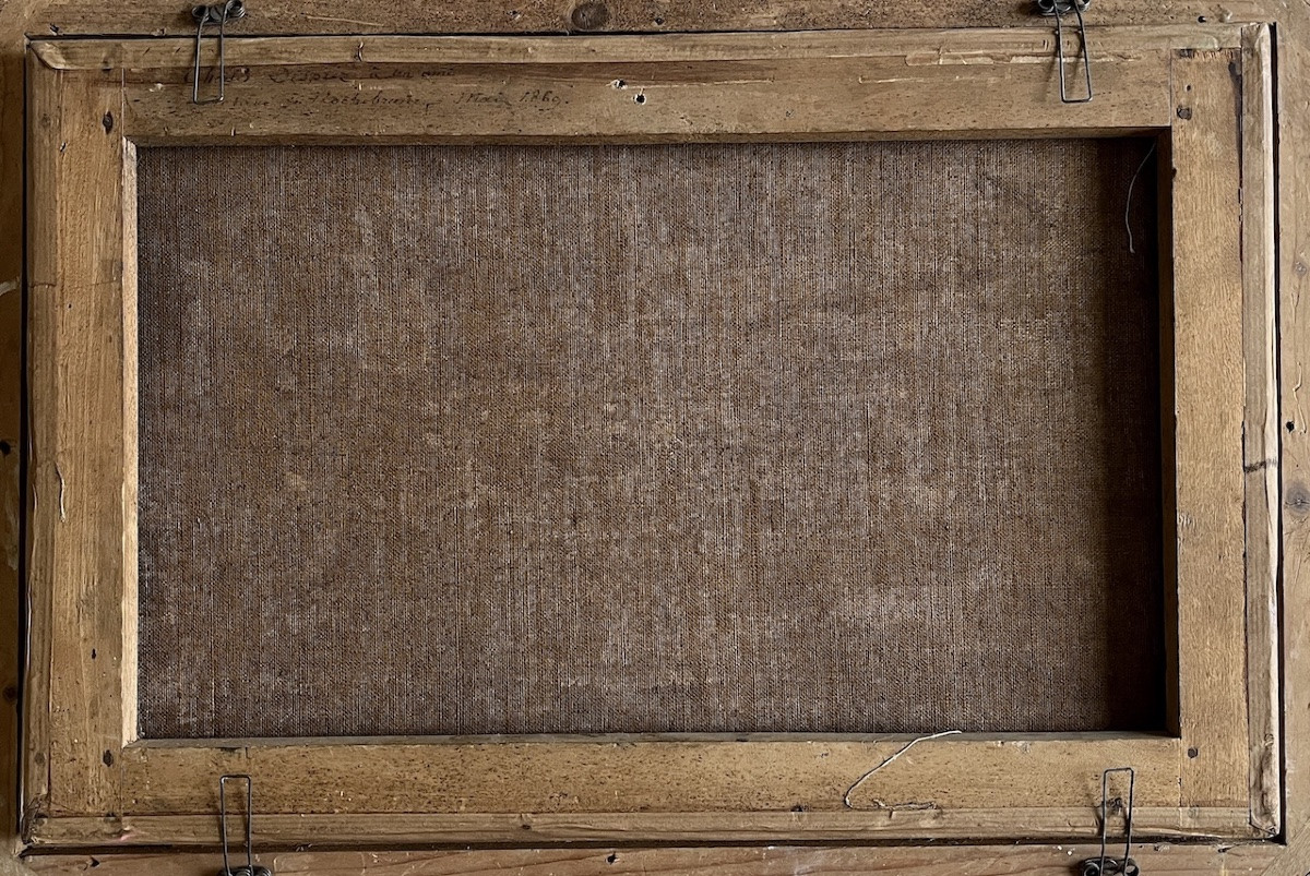 Charles Desprez (1818–1898) - View Taken Near Ajaccio, Corsica - Oil On Paper-photo-4