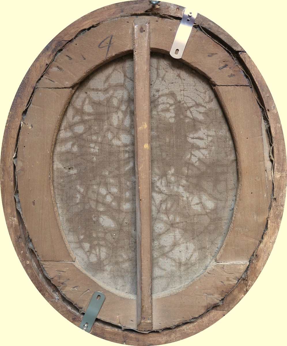 Attribué à Jeanne Élisabeth Chaudet (1761–1832) - Cupidon tenant sa flèche - Huile-photo-3