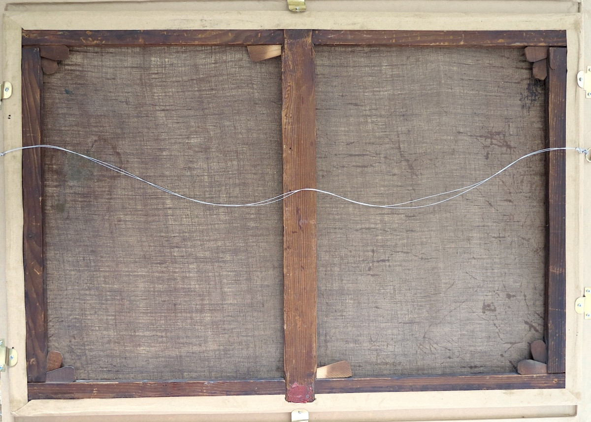 Alphonse Robert (1807–1885) - River Of Italy - Oil-photo-4