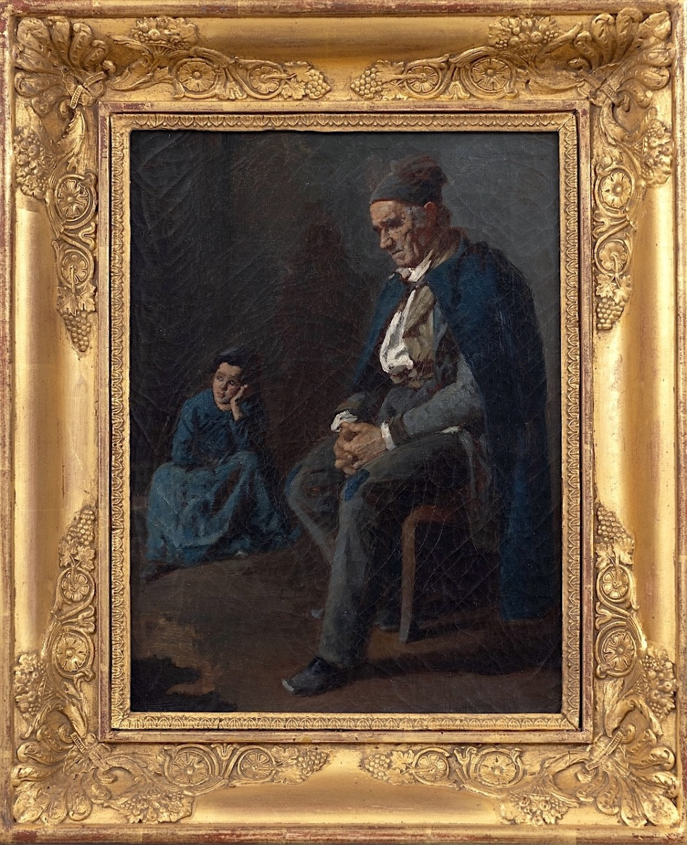 Circle Of Léon Lhermitte (1844-1925) - Meditation - Oil