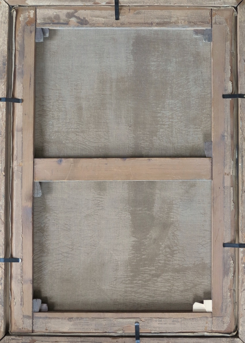 Franz Vinck (1827–1903) - Les deux amants - Huile-photo-4