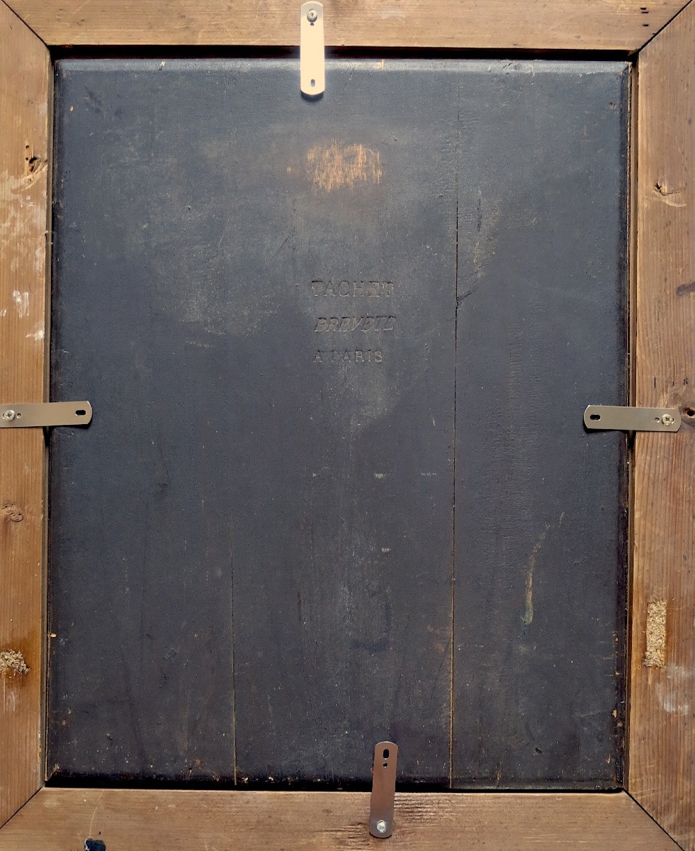 Ecole Française de la première moitié du XIX siècle - Trophée à la biche  - Huile-photo-3