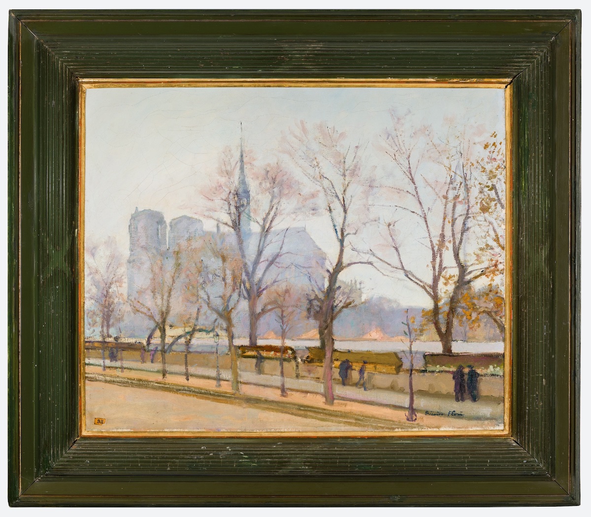 Ricardo Florès (1878–1918) - Notre-dame De Paris - Oil Painting