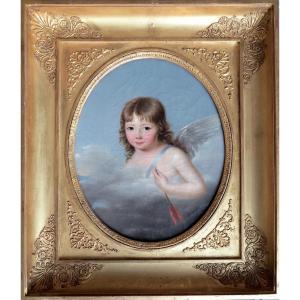 Circle Of élisabeth Louise Vigée-lebrun (1755–1842) - Cupid - Oil
