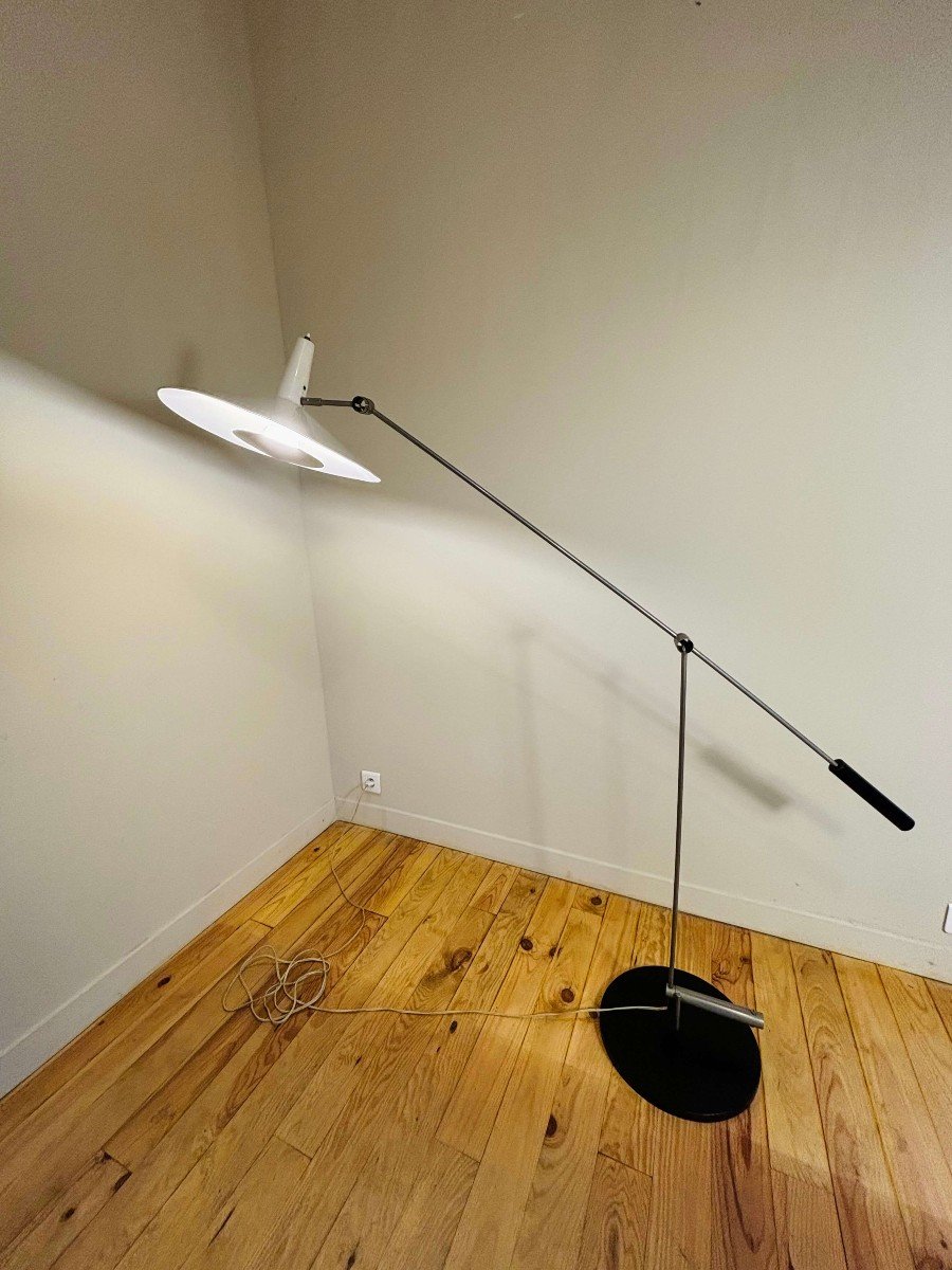 Floor Lamp From Swiss Designers Rose-marie And Rico Baltensweiler Model 600-photo-1
