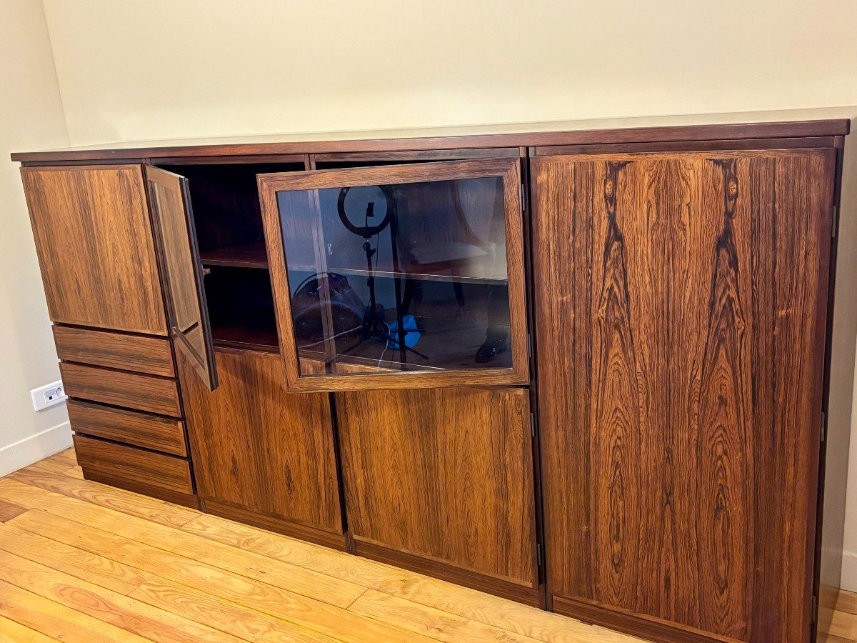  Vintage Danish Furniture With Four Boxes By Designer Oman Jun, 1970s Design-photo-4