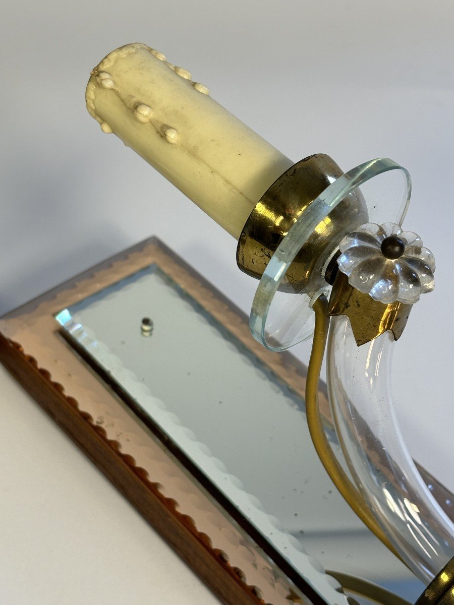 Beautiful Pair Of Murano Wall Sconces, 1940s-photo-6