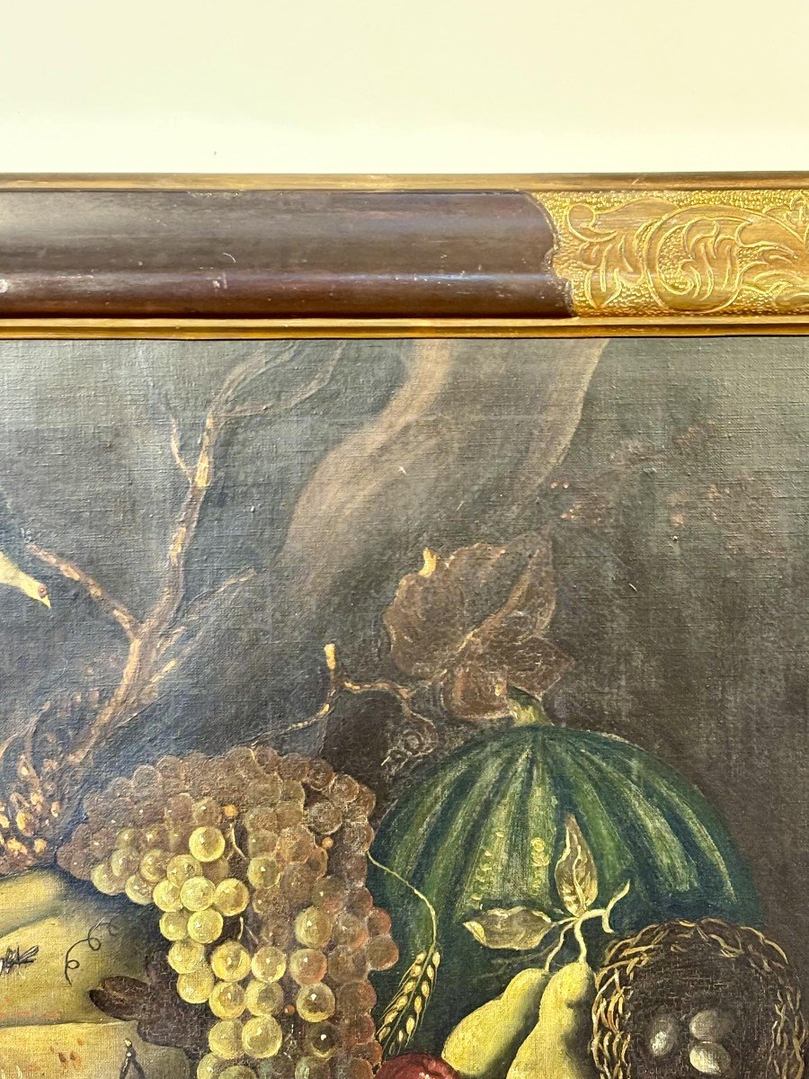 Ecole Espagnole, Huile Sur Toile de nature morte, 20e Siècle-photo-4