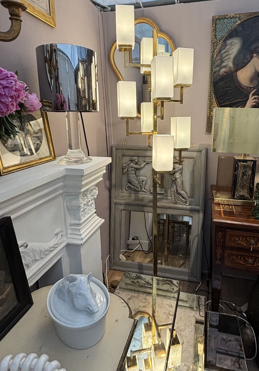 Pair Of Harvey Guzzini Lamps, Italy, Circa 1970-photo-2