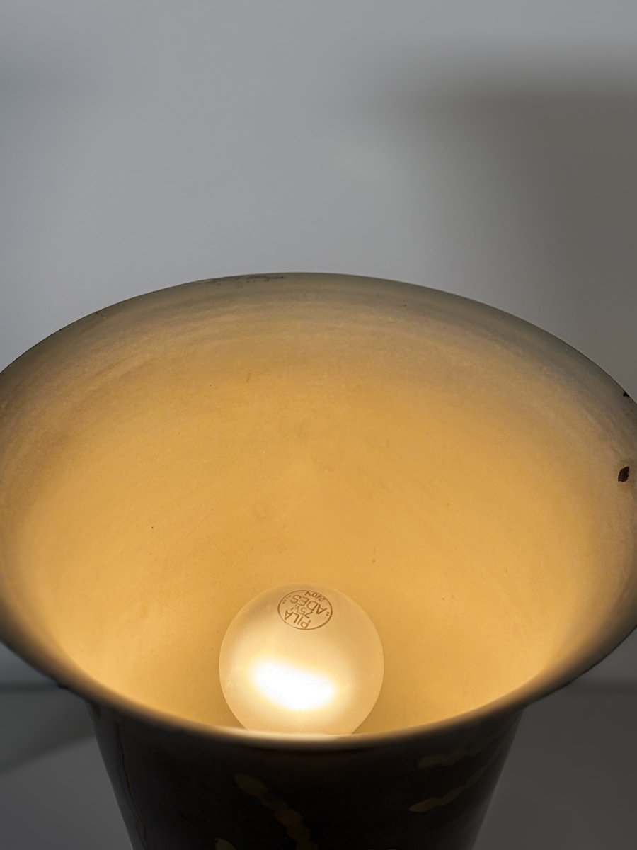 Lucien Gerfaux (1882-1972), Luminous Basin Decorated With Fish, Art Deco, 20th Century-photo-4