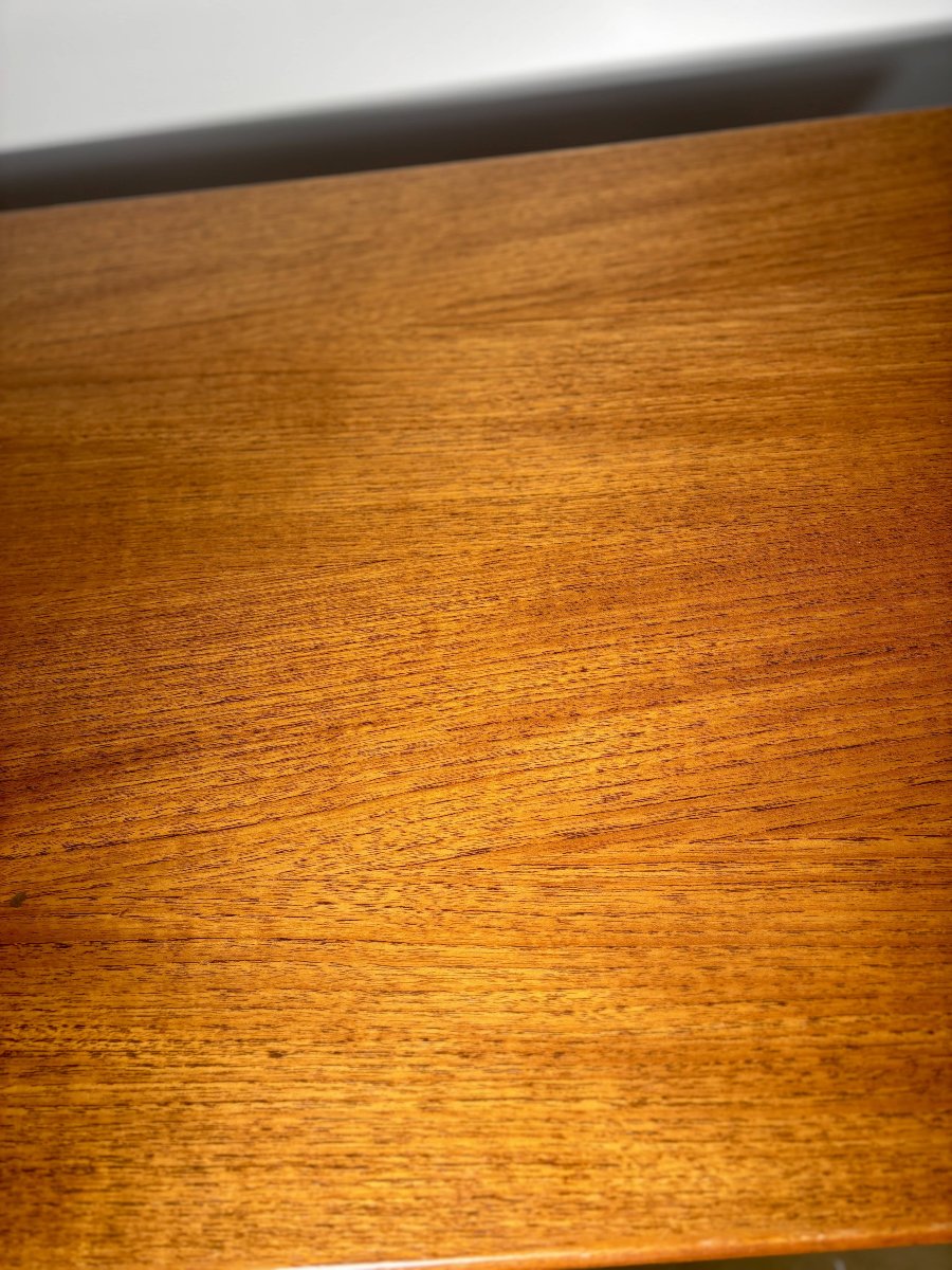 Table basse en teck de Trioh Mobler - Danemark, circa 1960-photo-1