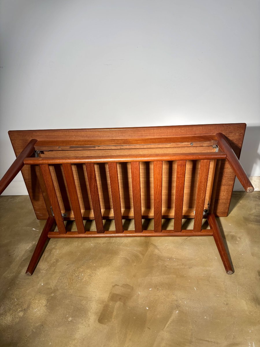 Table basse en teck de Trioh Mobler - Danemark, circa 1960-photo-2