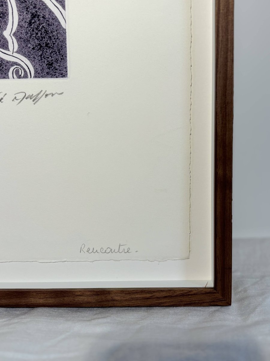 André Masson (1896–1987) – “rencontre” – Original Print, Signed And Numbered 4/50 – France, 197-photo-2