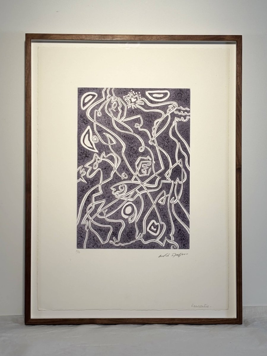 André Masson (1896–1987) – “rencontre” – Original Print, Signed And Numbered 4/50 – France, 197