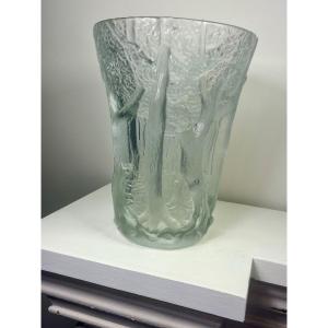 Vase "Dans La Forêt" De Josef Inwald, Années 30