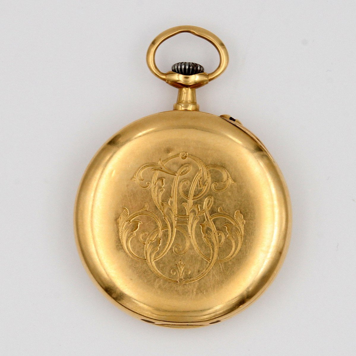 Montre de poche or jaune