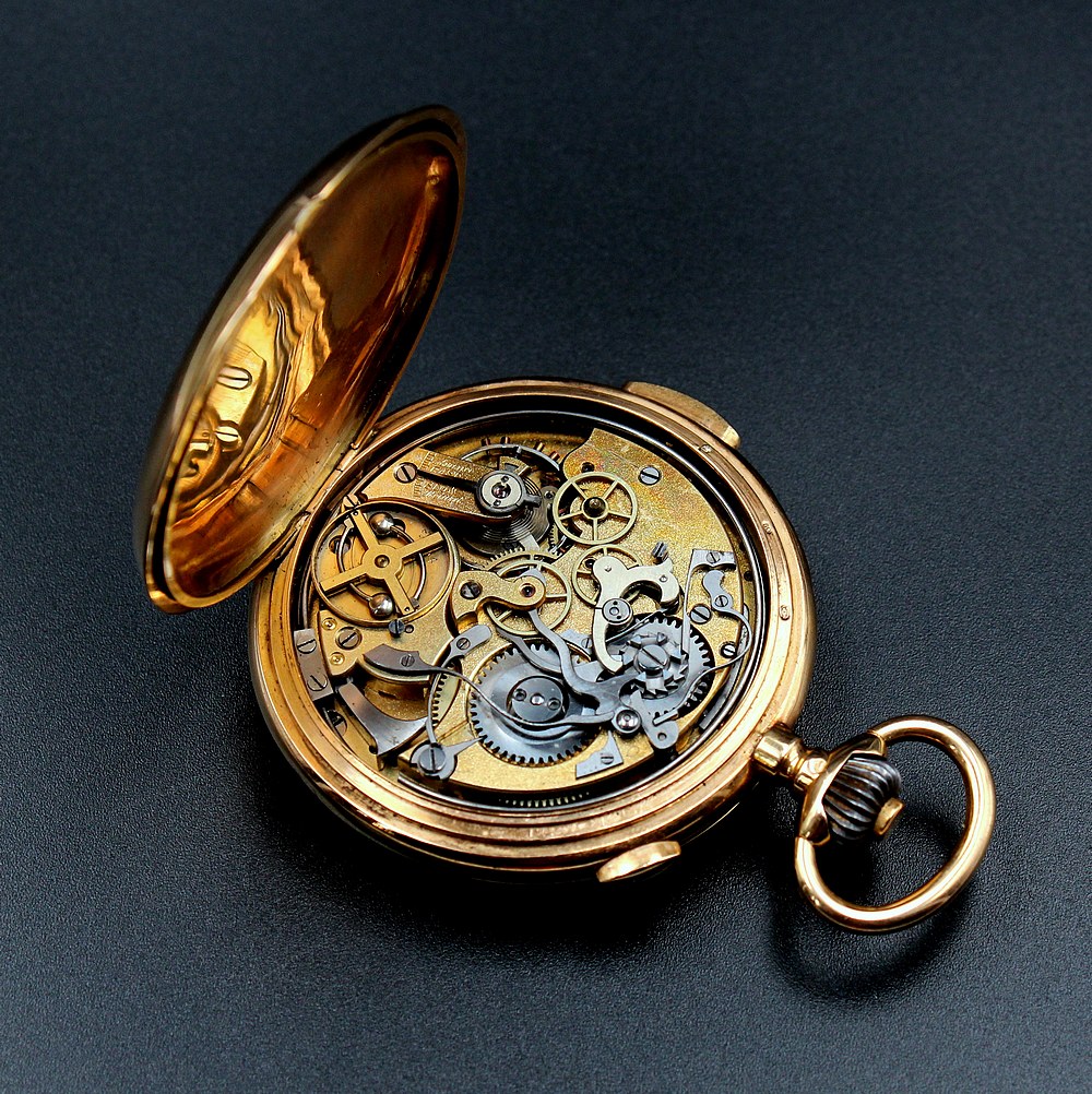 Record Watch Co - Savonnette, Sonnerie Répétition Or 18k-photo-3