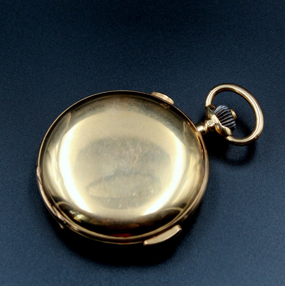 Record Watch Co - Savonnette, Sonnerie Répétition Or 18k-photo-4