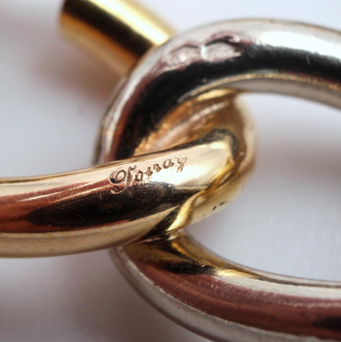 Poiray Collier Chaine En 3 Ors-photo-3