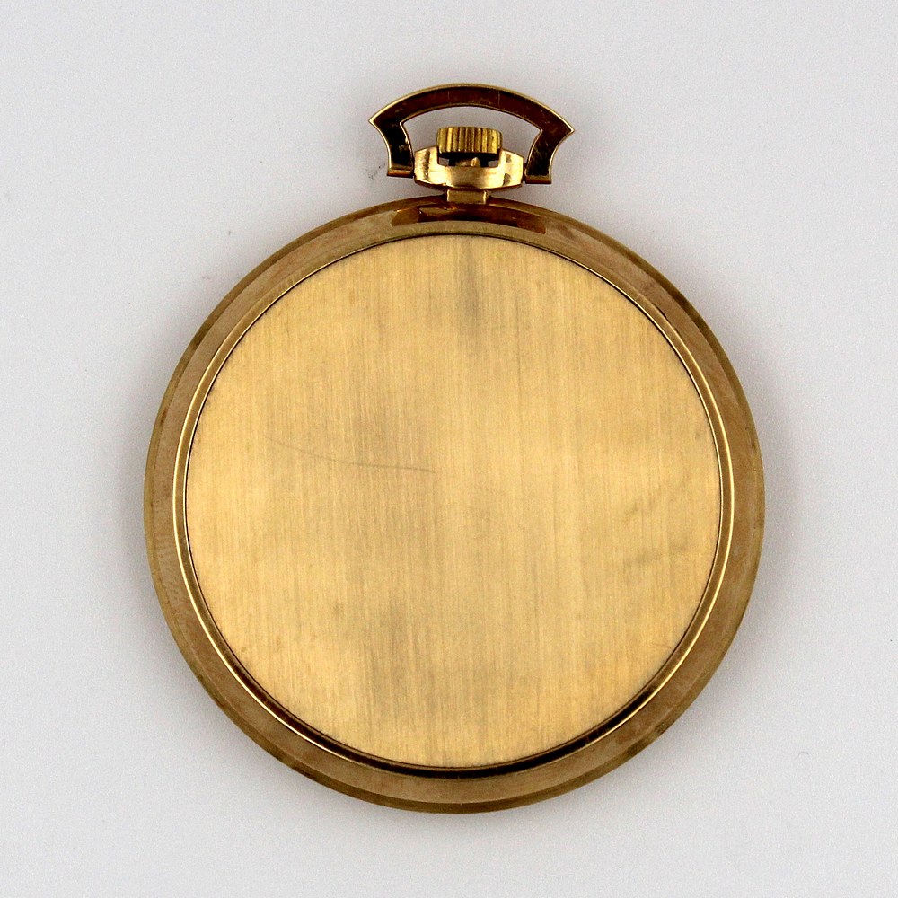 LIP - Montre de poche en or jaune-photo-3