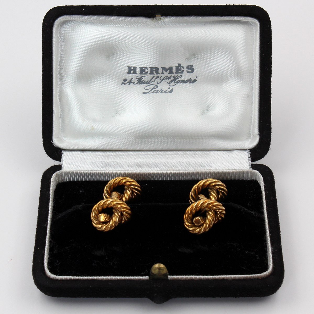 Proantic: Hermes - Cufflinks By Georges Lenfant
