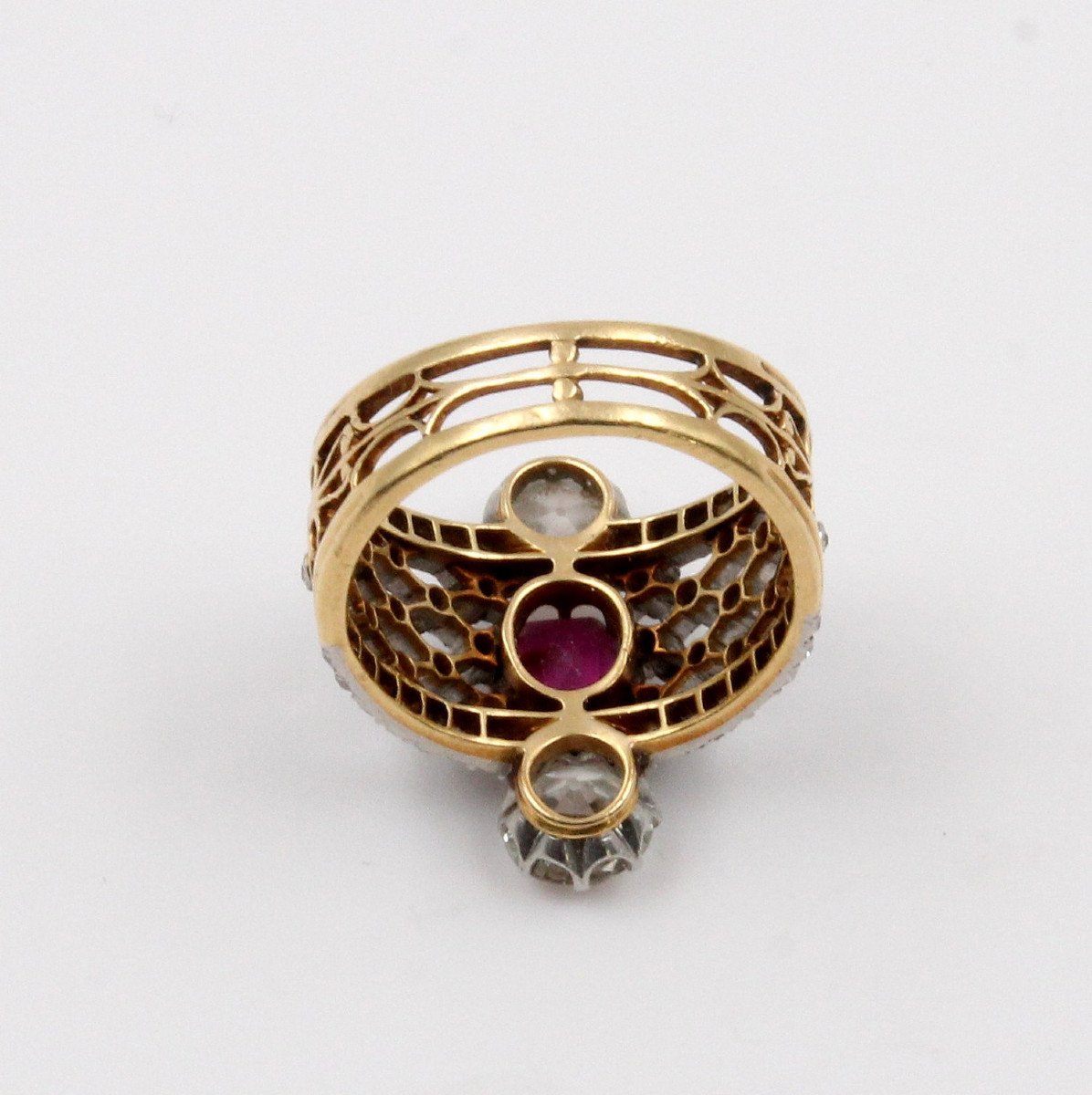 Ruby And Diamonds Ring-photo-3