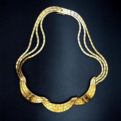 Collier draperie des années 1950