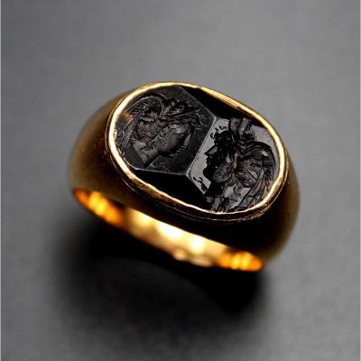 Double Intaglio Ring