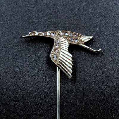 Stork Tie Pin