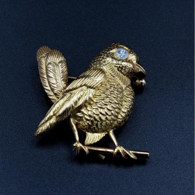 Bird Brooch