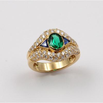 Bague émeraude