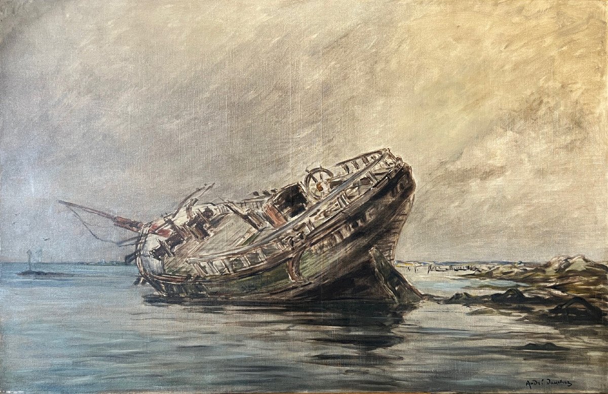 André Dauchez, The Wreck, 1914, Brittany