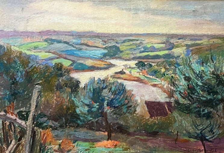 View Of The Aven, Brittany, Christian De Marinitsch, C.1910