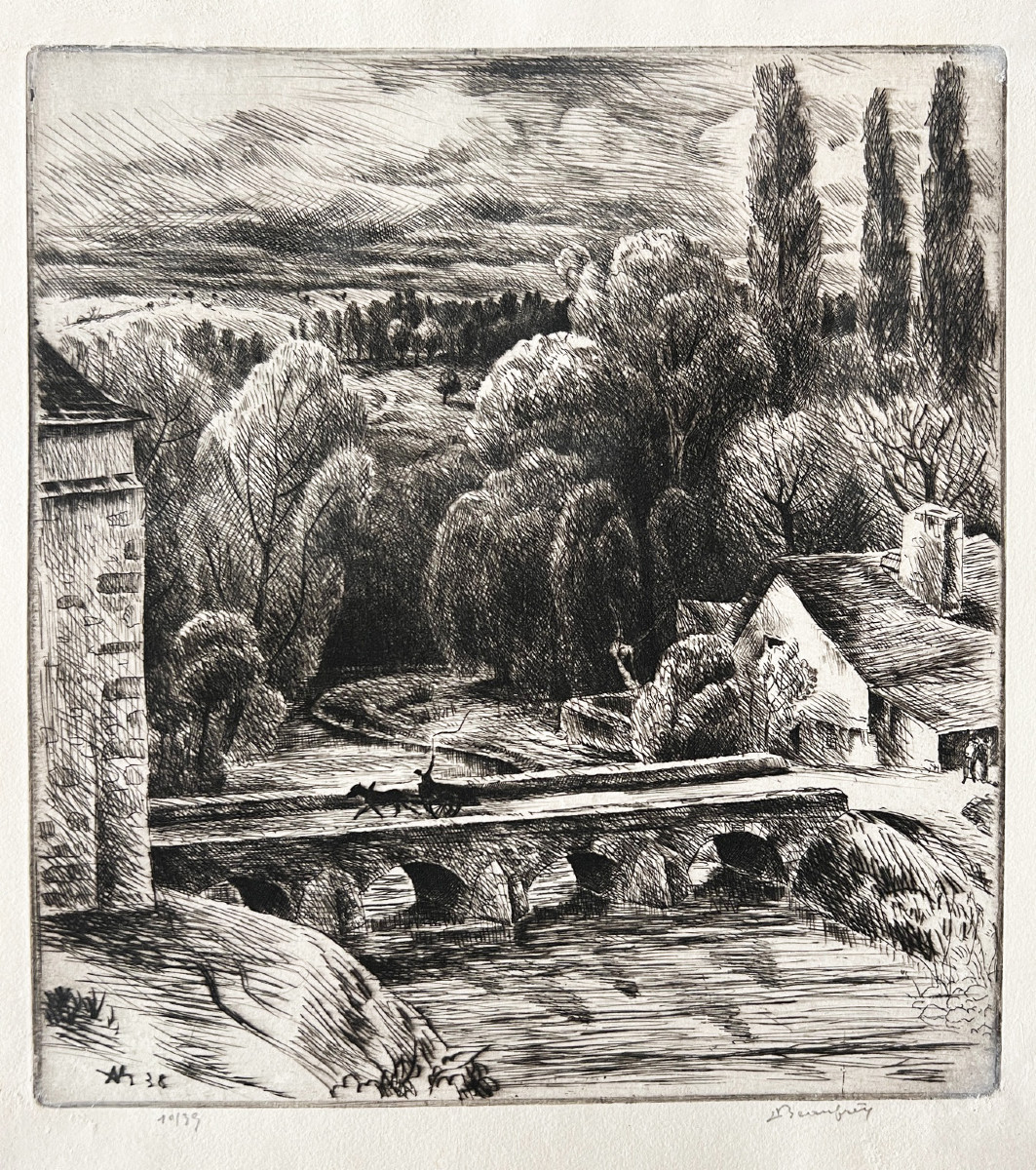 Pont-scorff, Brittany, By Beaufrère, 1938