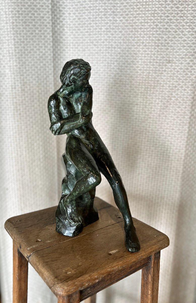 Lili Mirante, Bronze, "recoil"-photo-2