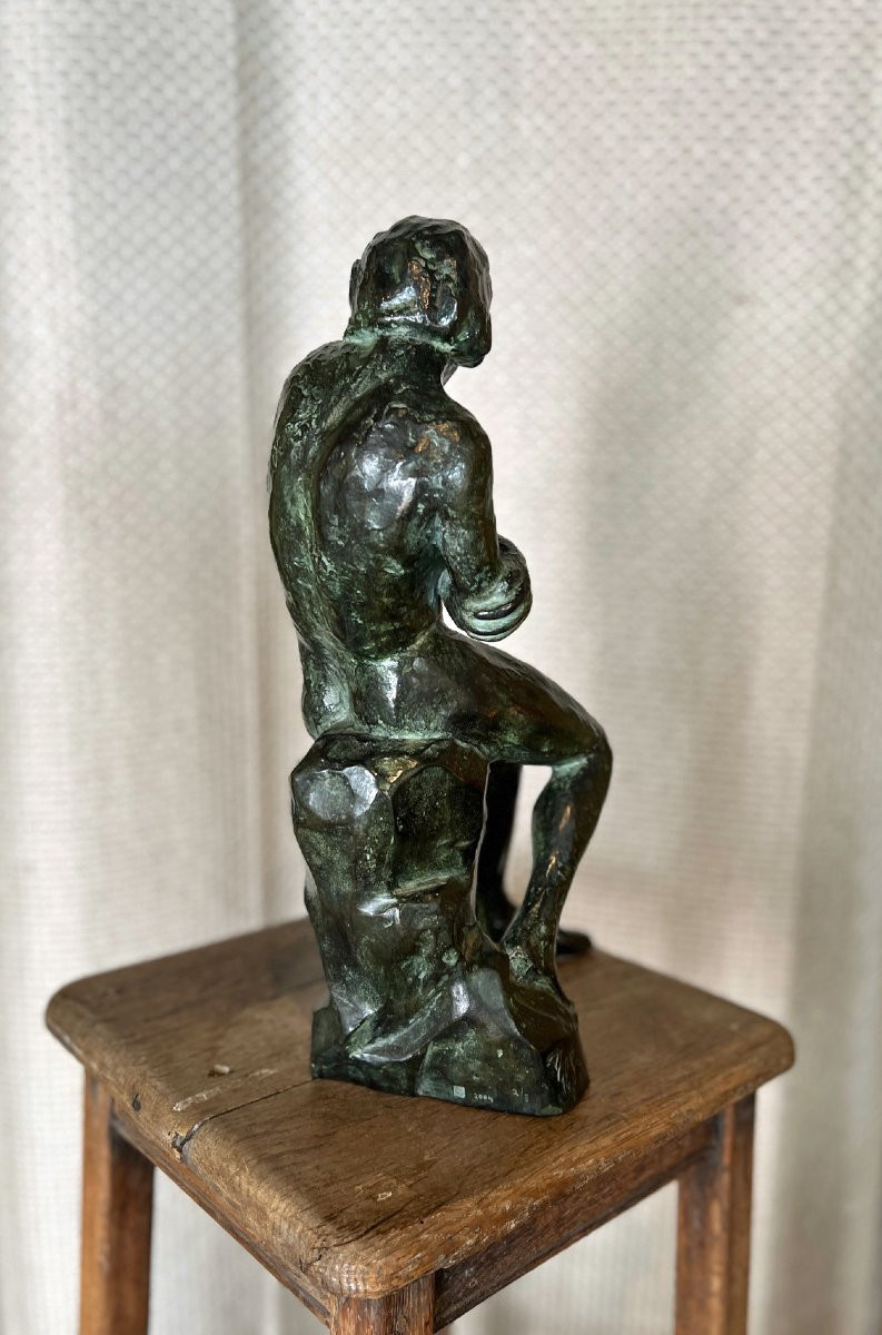 Lili Mirante, Bronze, "recoil"-photo-3