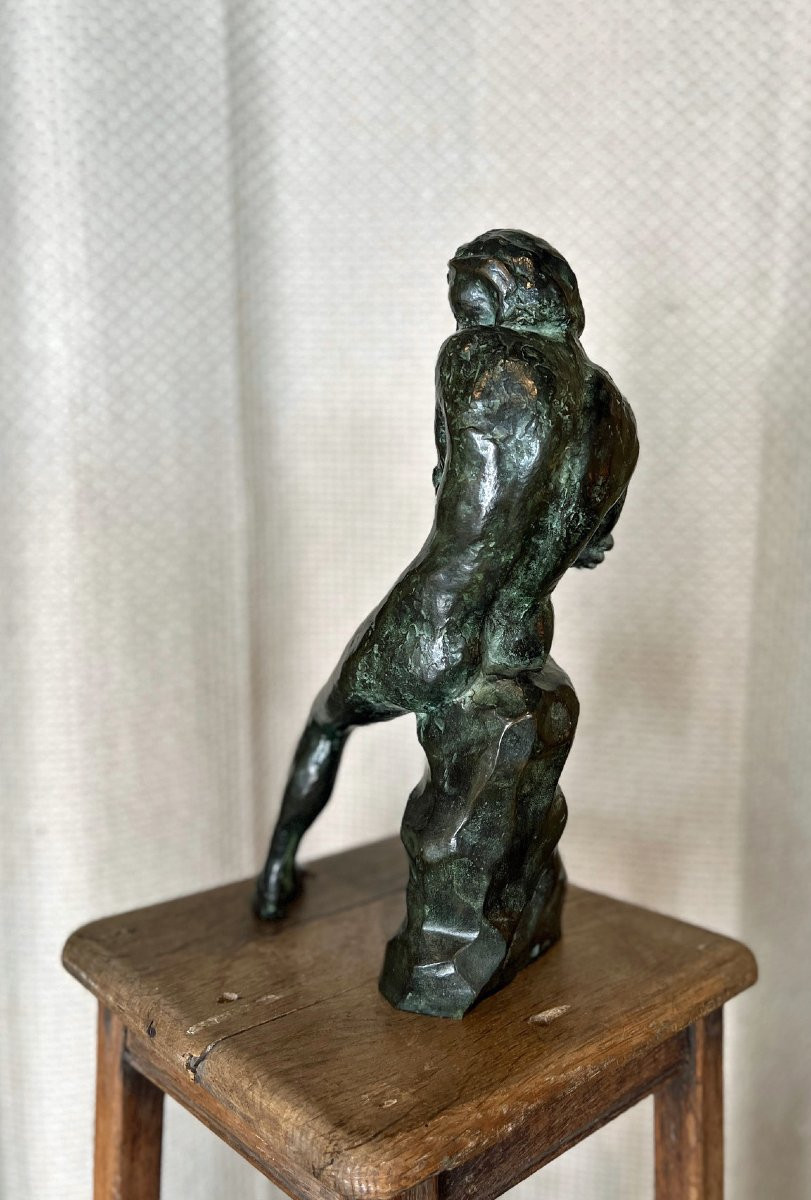Lili Mirante, Bronze, "recoil"-photo-4