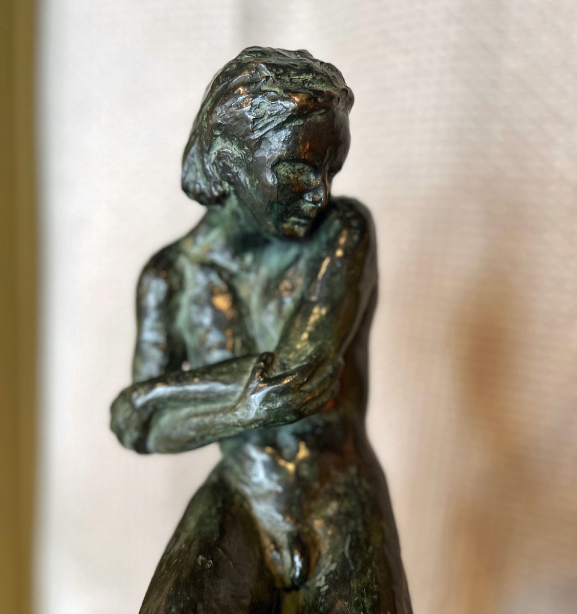Lili Mirante, Bronze, "recoil"-photo-2