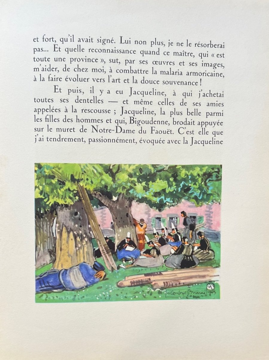 Mathurin Méheut, Broderies en Bretagne, De La Varende-photo-2
