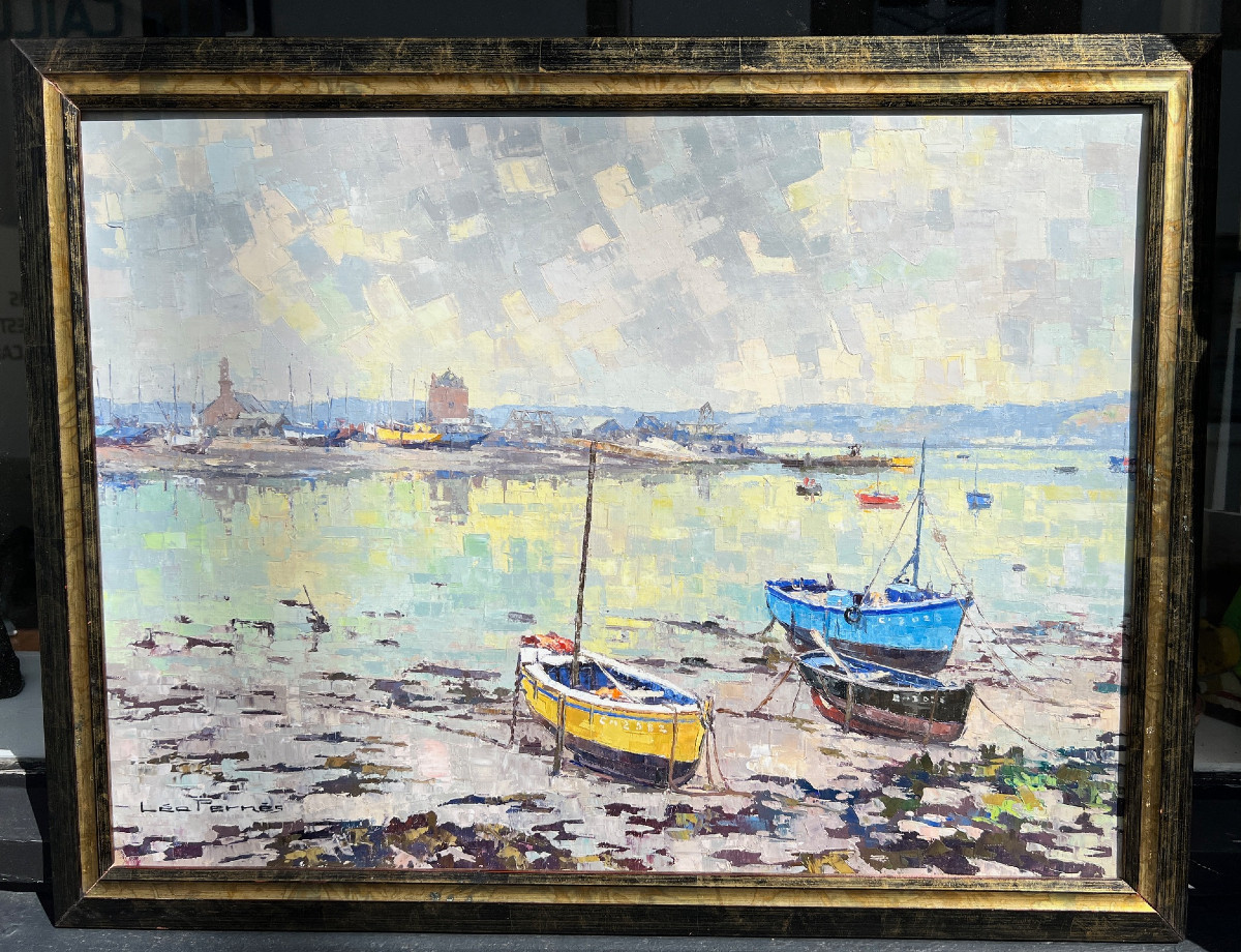 View Of Camaret, Brittany, By Léo Pernes
