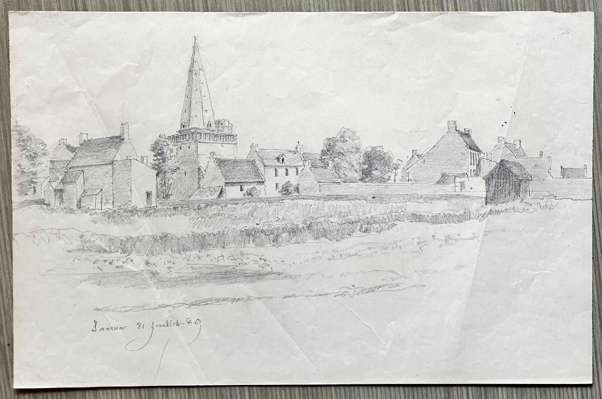 Larmor (larmor-plage), Brittany, Morbihan, 19th Century
