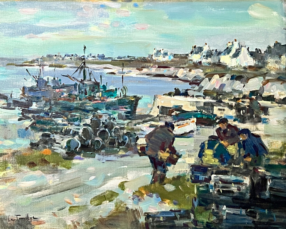 The Crab Fishermen, Brittany, Le Toullec