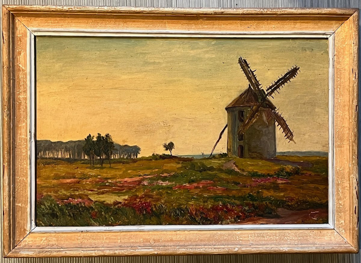 Belle Ile En Mer, The Trochu Woods, By Albert Poignant-photo-2