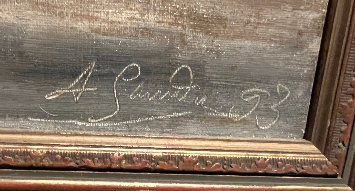 Belle marine XIXème siècle, Méditerrannée -photo-2